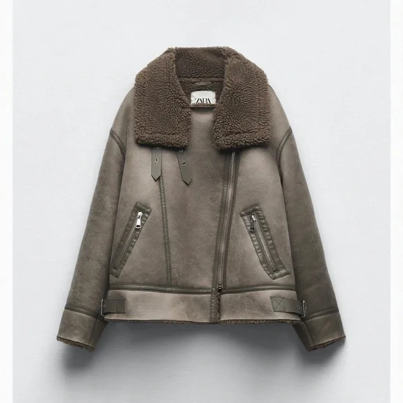 Zara | Jackets & Coats | Zara Double Faced Jacket Gray